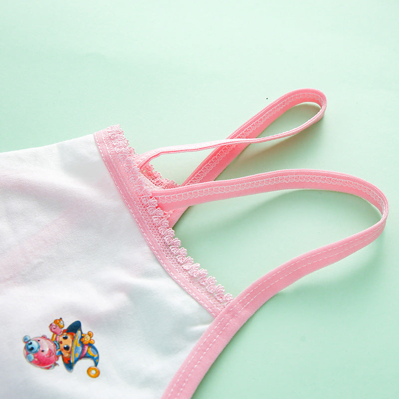 Period Girls Bra Sports Children's Underwear Vest