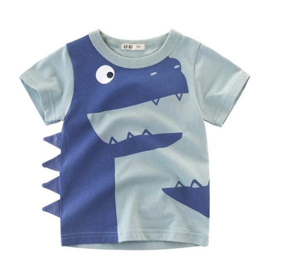 Children's Wear Summer T-shirt Treasure In Children's Short Sleeves