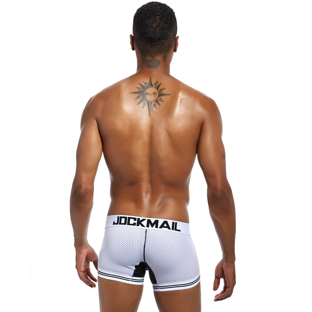 Underwear Breathable Mesh Mens Boxers