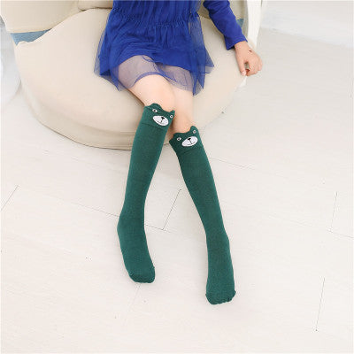 Fashionable And Cute Girl Cotton Stockings