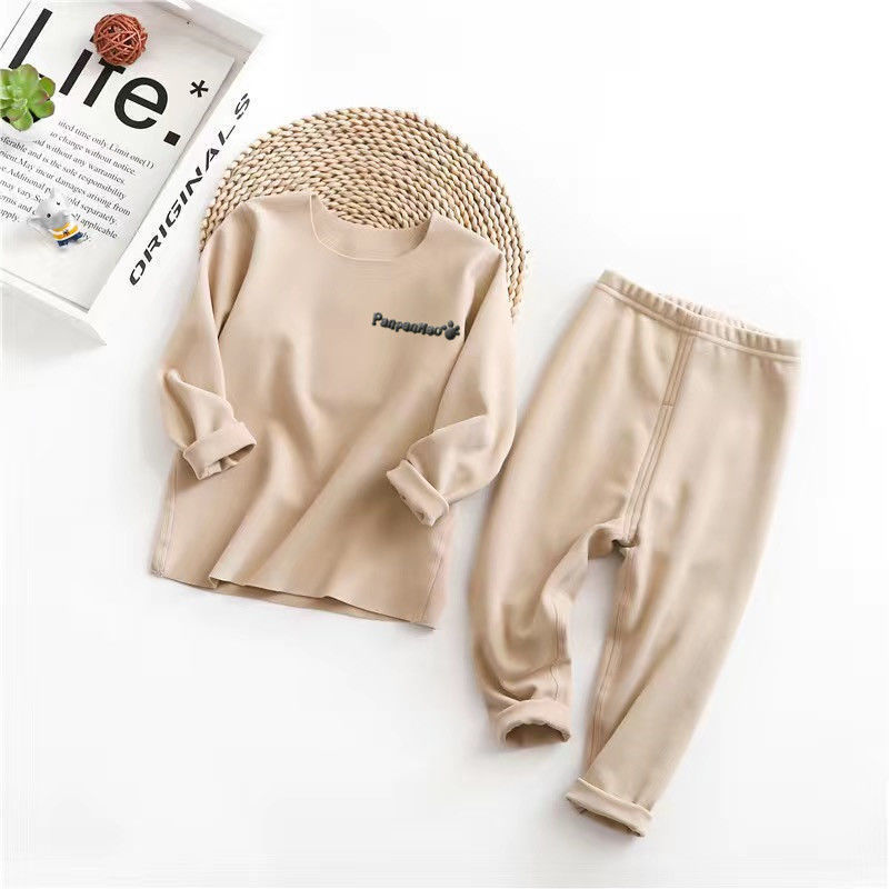 Children's Seamless Thermal Underwear Set For Boys and Girls