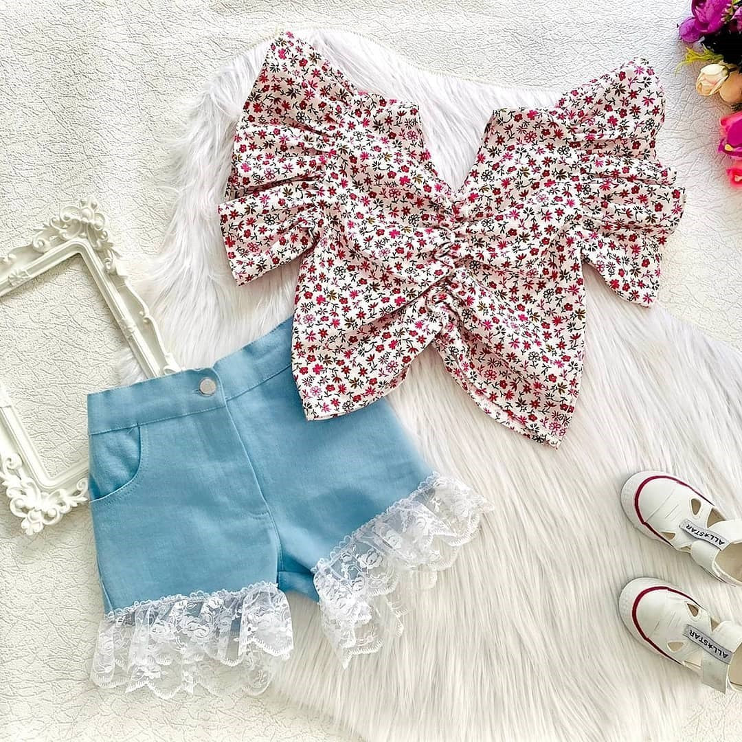 Children Girl Clothing Summer Baby Girl