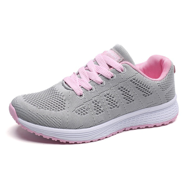 Walking Mesh Flat Sneakers