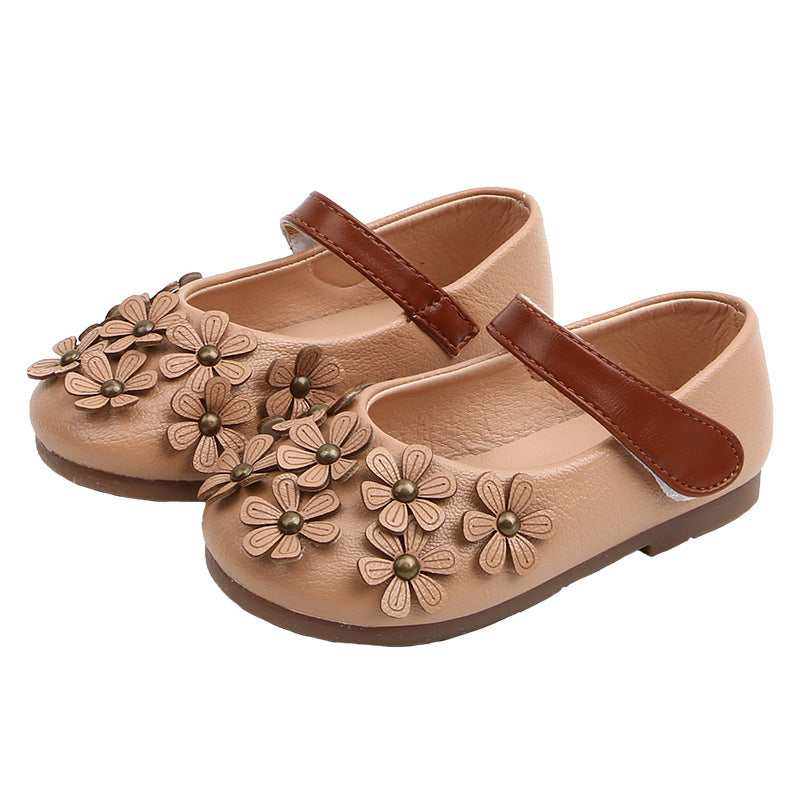 Girls' Small Leather Shoes