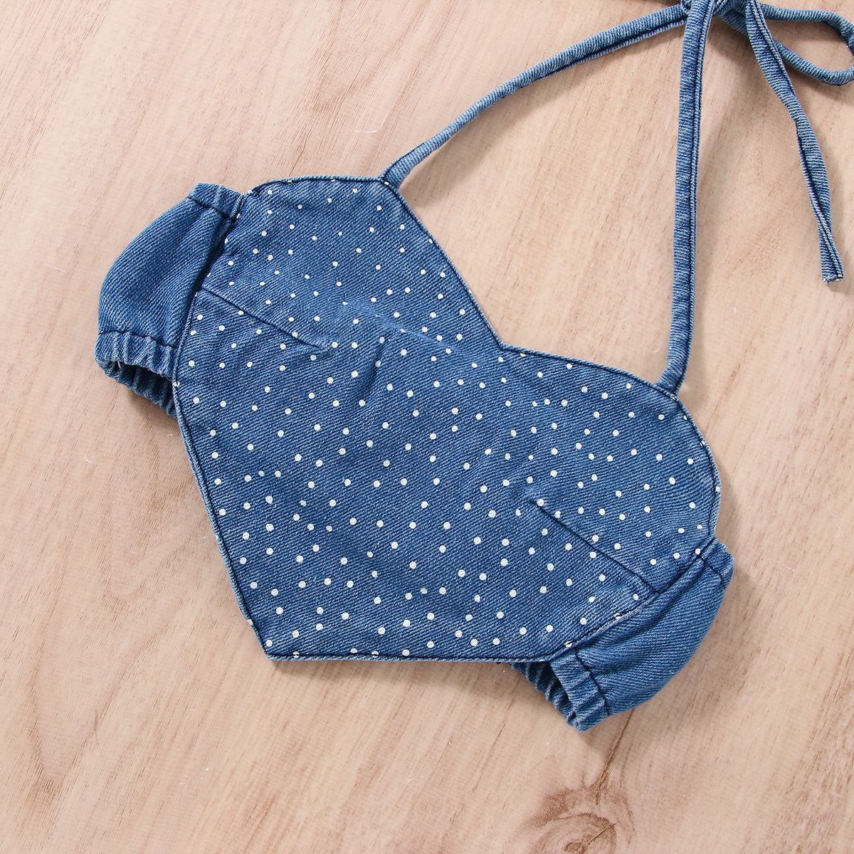 Girls' Tops Denim Shorts Suit