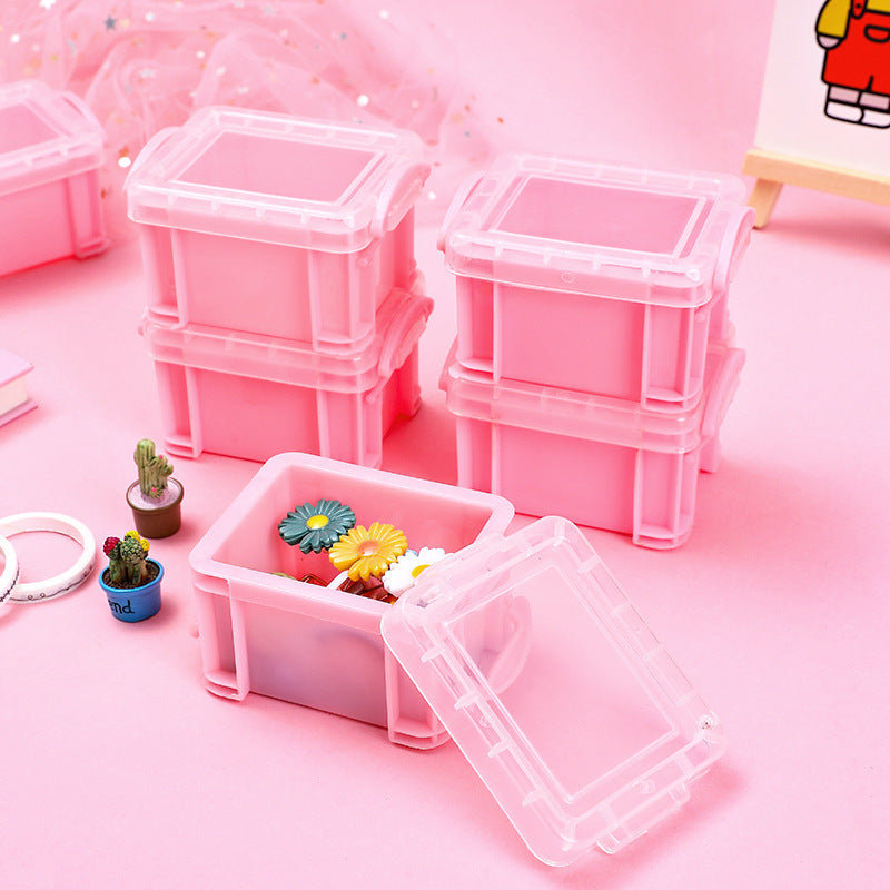 Creative Mini Portable Girls Ring Earrings Jewelry Box