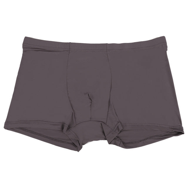 Ice Silk Seamless Men Boxers