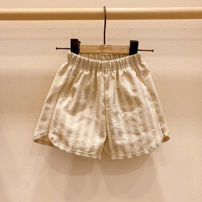 Children's thin shorts