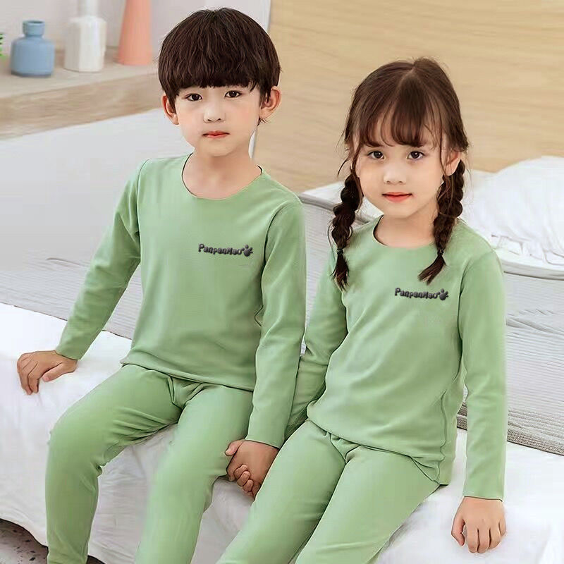 Children's Seamless Thermal Underwear Set For Boys and Girls