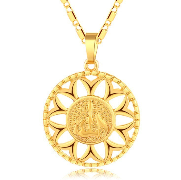 Fashion Sunflower Necklace