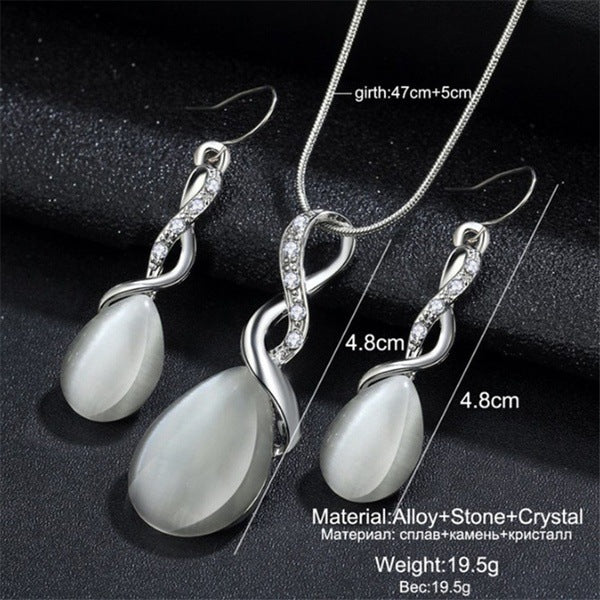 Fashion Opal Jewelry Sets For Woman