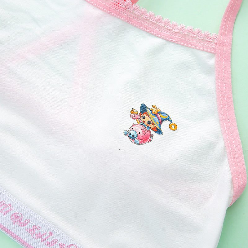 Period Girls Bra Sports Children's Underwear Vest