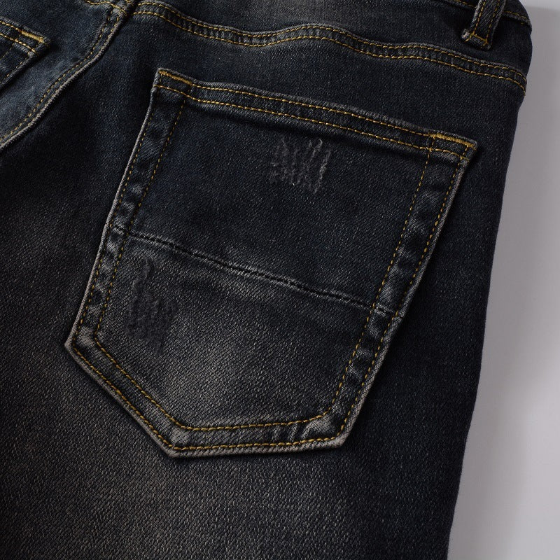 Hole & Patch Jeans High Street