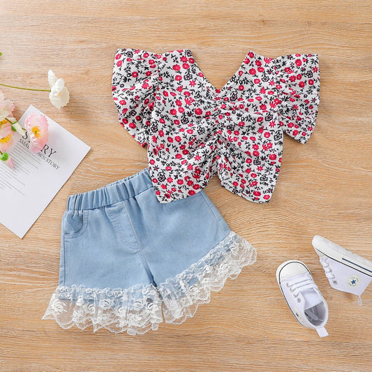 Children Girl Clothing Summer Baby Girl