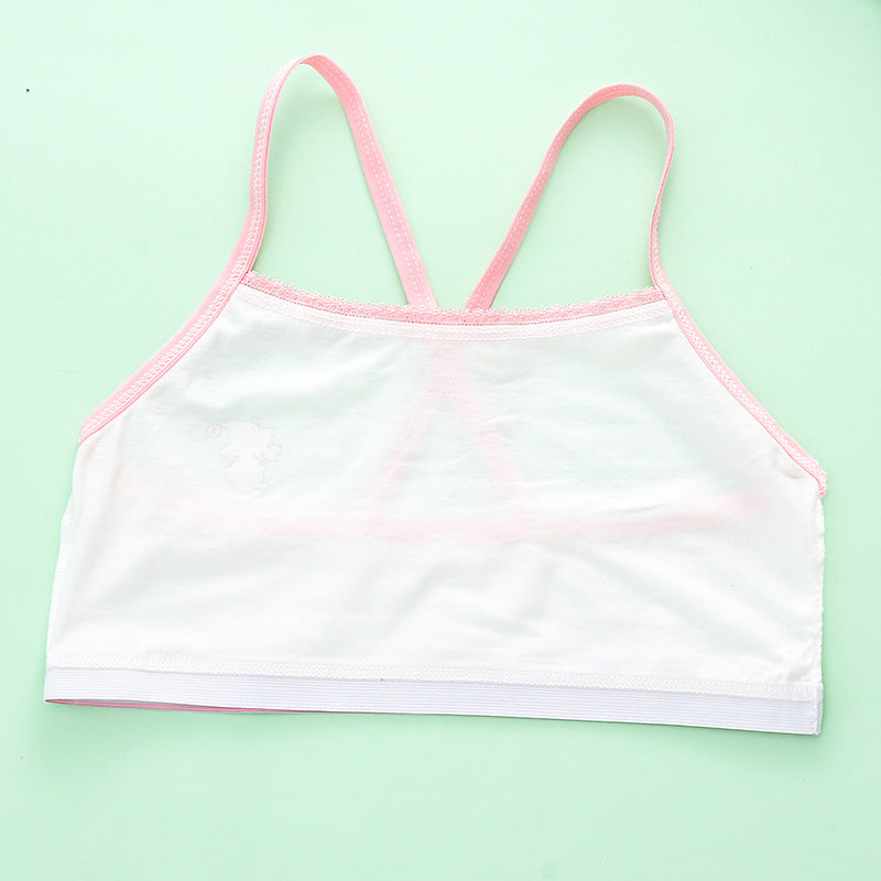 Period Girls Bra Sports Children's Underwear Vest