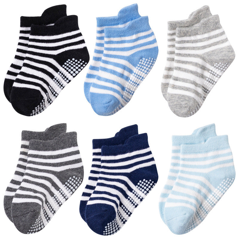 Fashion Simple Non-slip Dispensing Children's Socks