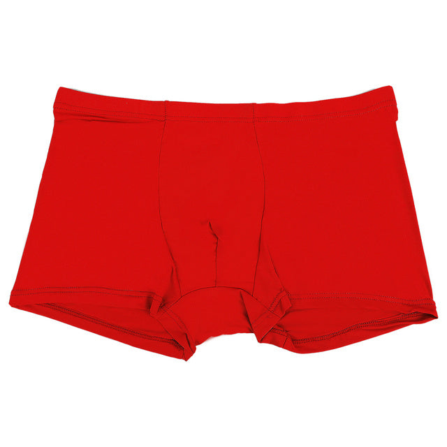 Ice Silk Seamless Men Boxers