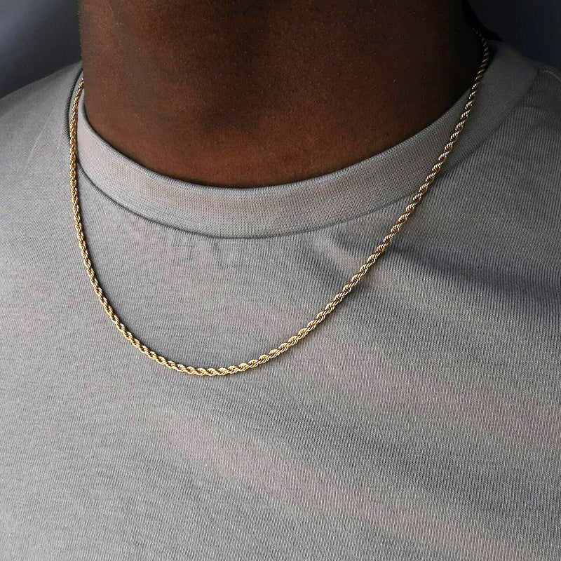 Less Steel Chain Necklace For Men