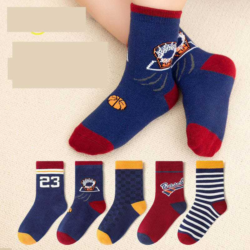 Winter Boneless Boys Socks