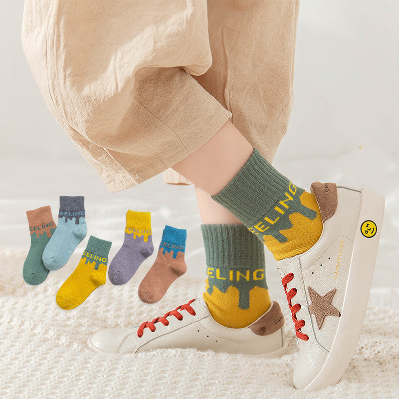 Cotton Warm Socks For Boys