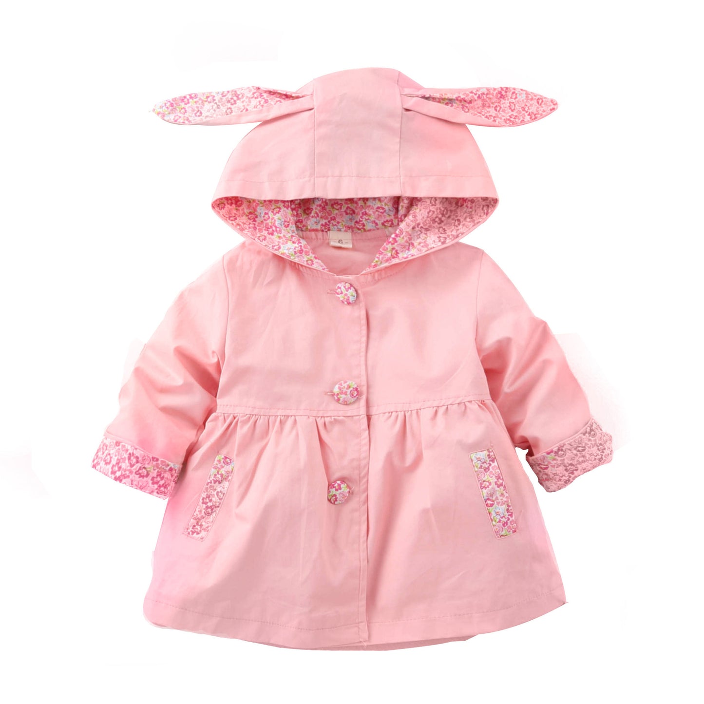 Girls' Casual Fashion Simple Hooded Tops