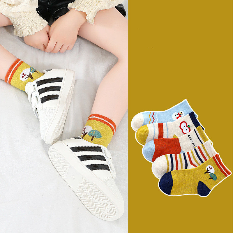 Cotton Warm Socks For Boys