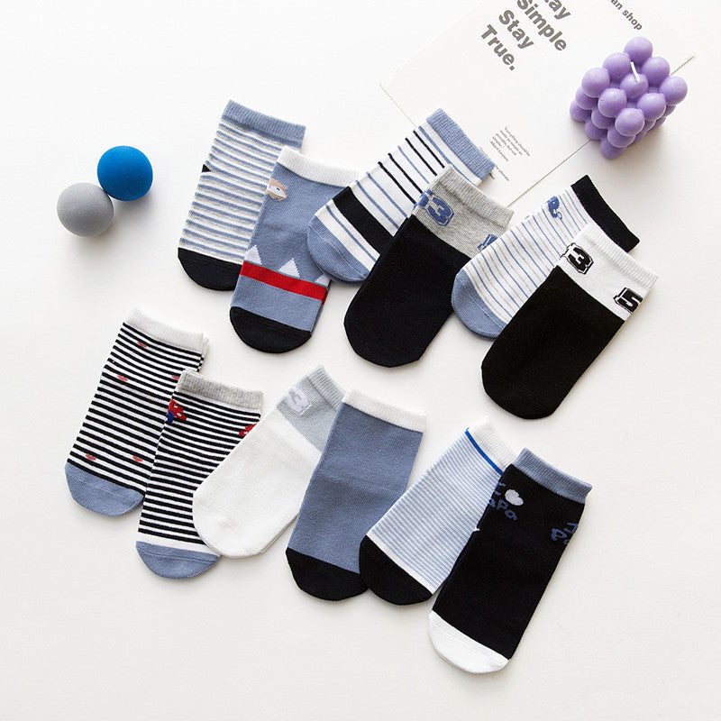 Socks For Boys Thin Baby Floor Newborn