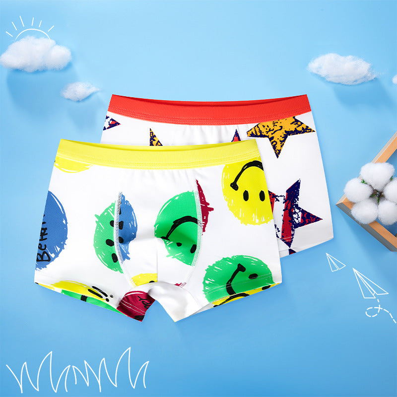 Children's Underwear Cotton Boys Boxer Briefs