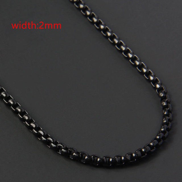 Less Steel Chain Necklace For Men